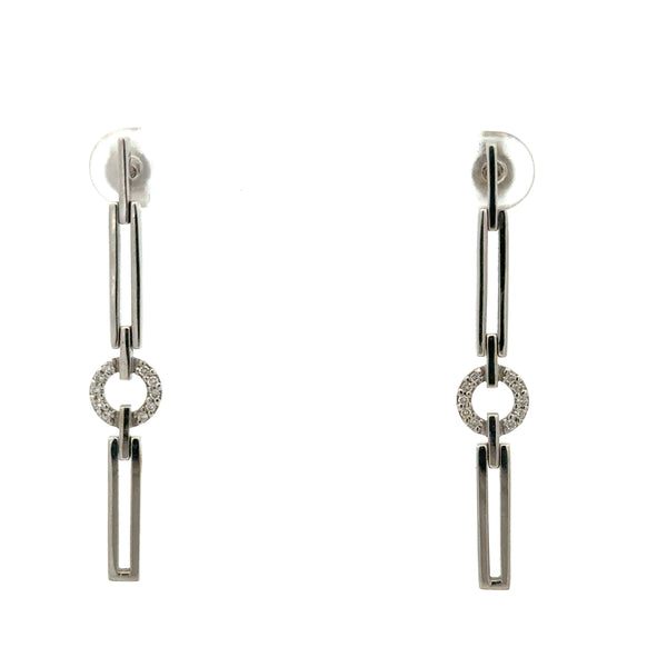 14K Diamond Fashion Earrings